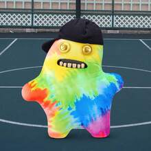 Spin Master Fuggler New 9-Inch Plush Toy, Fugg Life Series, Funny Ugly Monster Stuffed Animal With Human-Like Teeth, Sir Splodge A Lot/Squidge/Sasquoosh, Quirky Collectible Plush For Teens, Adults & Weird Toy Lovers - Sir Splodge a Lot - View 2