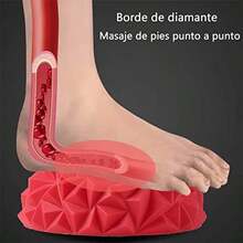 Paquete de 2 - Bolas de Yoga para Masaje de Pies, Bolas de Masaje de Pies con Pinchos, para Fascitis Plantar para La Presin de Los Pies, Molestias y Alivio del Dolor para Pilates Yoga (Rojo) - como se muestra en la figura - Ver 6
