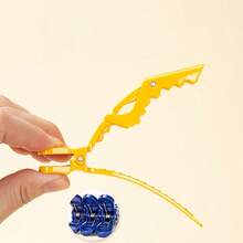 5个专业鳄鱼夹，适用于拉直、修剪和染色头发，适合沙龙、家庭使用和DIY美发造型。防滑发夹配件，适合作为女性/女孩的节日礼物和美发造型工具。 - 彩色 - 查看 7