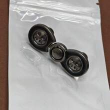 1 Pair Of No-Sewing Buttons, Adjustable And Removable Waist Button For Jeans, Skirts, Trousers - Great Tool To Change Waist Size Without Making Holes - 彩色 - 查看 4