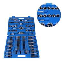 110PCS M2-M18 Screw Nut Tap Set With Wrench Handle, Heavy Duty Hand Tool Kit - A - View 7