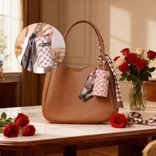 1 Set Custom Women's Coin Purse Gift Box, Includes Pendant, Earphone Case, Lipstick Case, Mini Keychain Pouch, Retro Bucket Lipstick Bag, Compact Travel Organizer, Cosmetics Storage, Jewelry Box, Zipper Closure, Perfect Valentine's Day Gift - Multicolor - View 8