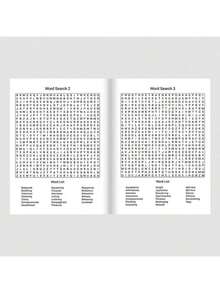 Purple Adult Mindfulness Word Search Game - Develop Thinking, Calm Your Mind, Trigger Active Positive Thinking Relaxation Notebook - Purple - View 3