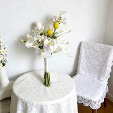 马蹄莲花束、新娘抛花、伴娘花束、婚礼花卉中心装饰、家居周年纪念装饰、婚礼摄影道具 - 彩色 - 查看 3