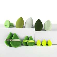 "14-Piece Multi-Tone (Pink, Beige, Burgundy) Makeup Sponge Set – Soft Latex-Free Blender Sponges (Teardrop & Triangle Shapes) With Ribbon Detail, Versatile Beauty Tools For Daily Makeup & Holiday Gift Sets"