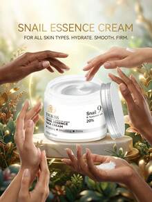 IOIOKISS 蜗牛精华修护霜 - 高效保湿，蕴含20%玻尿酸，有效改善暗沉、粗糙，紧致肌肤轮廓，抚平皱纹，舒缓敏感，滋养肌肤，锁住水分，蜗牛胶原蛋白精华霜，适合所有肤质，女士护肤好礼，50克 - 白色 - 查看 5