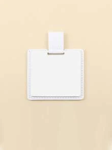 1个长方形不锈钢化妆镜，高清玻璃镜面，不锈钢材质，皮革外壳，小巧便携，手持式化妆镜，兼具绘画调色盘功能，是送给妈妈、阿姨、奶奶、女儿、侄女、姐妹、新娘、伴娘的完美礼物，适合节日、生日、婚礼、母亲节、情人节等场合。共有10种时尚颜色可选。 - 彩色 - 查看 30