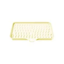 1pc Silicone Soap Dish, Wave Pattern Sloped Drainage Design For Easy Water Drainage, Suitable For Kitchen And Bathroom, Silicone Soap Dish Countertop Organizer, Sponge Holder, Cup Tray - Multicolor - View 21