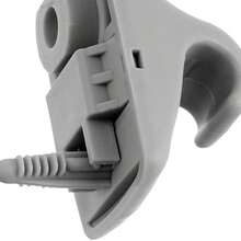 BESTYASH Kit De 2 Clips para Visera Solar De Auto Soporte Parasol Sujetador De Visera Compatible con  2017 InstalaciN FCil Y Segura - como se muestra en la figura - Ver 6