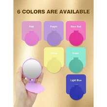 Compact Mirror Bulk, Pocket Small Mini Folding Mirrors For Purse, 36 Packs (6 Colors),39799248 - Red and White - View 6
