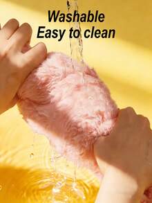 1 pièce Nid douillet en forme de lapin S/M, coussin en coton doux et chaud réversible pour cochon d'Inde et hamster, convient pour les petits animaux de compagnie en toutes saisons - Multicolore - Voir 5