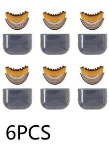 10Pcs Lymphatic Contour Face Brush, Manual Lymphatic Drainage Massager, Natural Makeup Brushes With Durable Soft Bristles, Hypoallergenic Ergonomic Facial Cleansing Brush For Sculpting - Multicolor - View 12