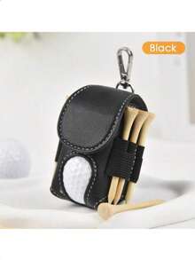 1pc Customized Golf Bag, Personalized Fashion Golf Bag, Ball Stand, Leather Golf Tag, Customized Golf Ball Marker, Mini Golf Ball Rack, Leather Golf Travel Bag, Premium Golf Gift, Customized Engraved Leather Golf Bag Tag Gift (With Golf Ball Stand), Personalized Golf Ball Stand, Customized Golf Accessories, Groomsman Gift, Men's Golf Gift, Women's Golf Gift,Chic Autumn,Graphic Print - Multicolor - View 18