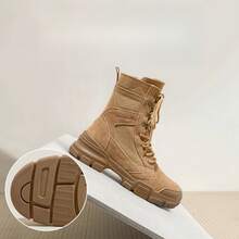 Women Climbing Boots - Light Brown - View 3