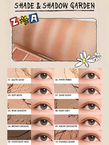 Rom&nd Romand Better Than Eyeshadow Palette 05, 10-Color Eyeshadow Set, Limited Edition Collab, Matte & Shimmer Finish, Finely Milled Blendable Powder, Suitable For Everyday Makeup. 8g/0.28oz - 05 - Xem 3