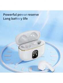 X87 Bluetooth Earphones Wireless Earbuds Touch Control Gaming Headphones HIFI Stereo Noise Cancelling Headphones With Microphone Wireless Headphones With LED Display Stereo Headphones Touch Control Noise Cancelling - Multicolor - View 6