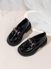 1 双经典可爱平底鞋，软底防滑耐磨透气皮鞋，复古玛丽珍牛仔裤鞋，时尚休闲鞋，钟形学生鞋，以及舒适百搭的方头通勤鞋。 - 黑色 - 查看 2