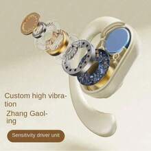 Original Bluetooth Wireless Earphones, Rotatable Design, Painless Wear, Waterproof Sports Earbuds, Compatible With Smartphones - Multicolor - View 9