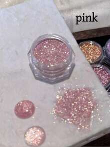 Polvo de arte de uñas con cristales de sal marina, polvo de brillo ultrarrefinado para escarchar uñas, manualidades para uñas, diseño de copos de nieve - Multicolor - Ver 12