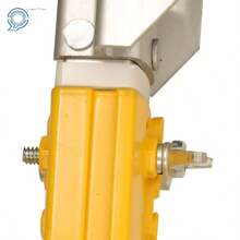 Adjustable Drywall Stilts 24" - 40" Aluminum Alloy Construction Tool Yellow - default - View 10