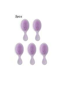 2pcs Macaron Mini Cute Toothbrush, Portable Travel Wet & Dry Air Cushion Toothbrush, Suitable For Daily Travel And Outdoor Use, Children And Girls Hair Brush, Gift For Girls, Back To School, Graduation, Gifts For Mom And Friends, Travel, Work, School - Multicolor - View 18