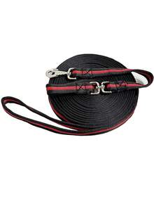 26ft/34ft Flat Horse Training Rope With Heavy Duty Swivel Snap And Trigger Snap, Suitable For Daily Horse Training | Horse Training Rope For Lunging And Ground Work