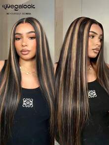 MEGALOOK 真人蕾丝假发