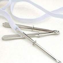1pc Elastic Band Threader Clip For Sewing DIY, Belt Guide Needle Tool For Trousers - Nhiều màu - Xem 1