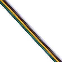 Enchufe de remolque, 6 24V Adaptador de conector de cabo de enchufe de remolque plano de 4 pines para remolque de barra de remolque de caravana - como se muestra en la figura - Ver 6