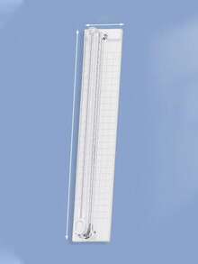 1个多功能A4双向裁纸刀，便携式手动裁纸器带尺子，适用于办公室、学校和学习场所。