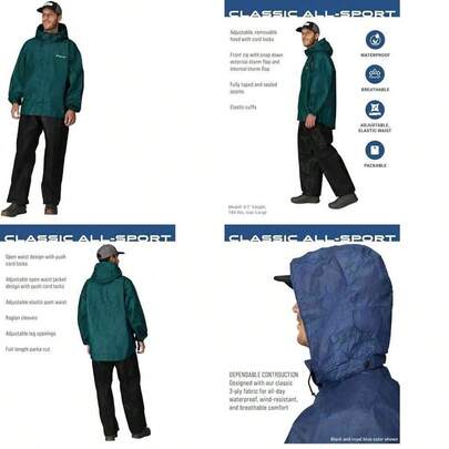 Frogg Toggs Traje deportivo completo para la lluvia, Hombres