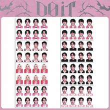 2025 "DO IT" Personliga fotokort för nya albummedlemmar – Högupplöst K-Pop minikortset, Perfekt julklapp, födelsedagspresent, Le E Know, Chang Bin, Fe Lix, Seung Min, I.N, Hyun Jin, - Multifärgad - Visa 5