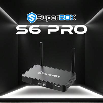 S6 Pro Superbox 2025 Fully Loaded With 4G+32GB Storage, Latest Super Box S6 Pro With Voice Control,Comprehensive Set, Equipped With A Box, Mini Keyboard, Remote Control, Instruction Manual