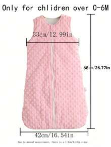 3pcs/Set Baby Sleeping Bag Set, Including Baby Pillow + Baby Blanket + Baby Sleeping Bag, Warm & Comfortable Newborn Supplies 0-6M - Pink - View 2