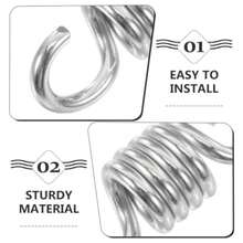 CYPNYARNOW Resorte De Suspensión para Columpios Y Hamacas 2 Piezas Acero Galvanizado Soporta Peso para Sillas Colgantes Y Sacos De Boxeo Instalación FácilFashion - 213624732 - Ver 4