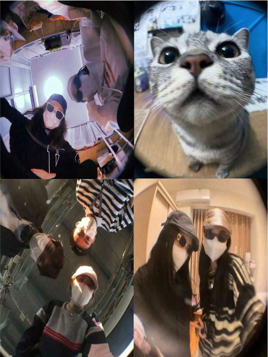 1个趣味手机鱼眼镜头三合一手机镜头放大镜鱼眼广角微距自拍便携镜头摄影 - 彩色 - 查看 1