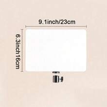 10英寸自拍环形灯，配备43英寸可调节三脚架和手机支架 - LED照明面板，适用于摄影、Vlog、直播、化妆、自拍、Zoom会议 - 兼容智能手机/平板电脑，即插即用环形灯系统 - A - 查看 10