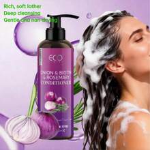 洋葱生物素迷迭香洗发水和护发素套装，令秀发柔软亮泽，有效隔热控油，是夏季的理想之选。修复受损发质，蕴含洋葱提取物、迷迭香、生物素和荷荷巴油等天然保湿成分，滋养头皮，去除头皮屑，强韧发丝，抚平干燥毛躁的头发。 - 紫色 - 查看 7