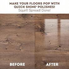 Quick Shine Hardwood Floor Luster-Polish 27oz | Plant-Derived W/Carnauba | PH Neutral | Ready To Use Formula W/Anti-Slip Technology | Simply Squirt & Spread | Made In USA - 預設 - 查看 6