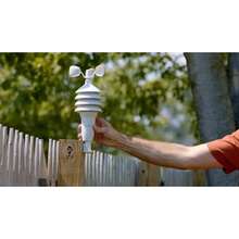 CYPNAcuRite Notos 3 en 1 estación meteorológica para Interior/Exterior Temperatura Humedad y Velocidad del Viento (00589M) 1.5 a Todo ColorFashion