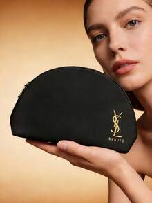 Yves Saint Laurent 19 * 15 * 7cm Black Makeup Bag Organizer Tote Bag, Large Capacity Travel Portable - Black - View 6