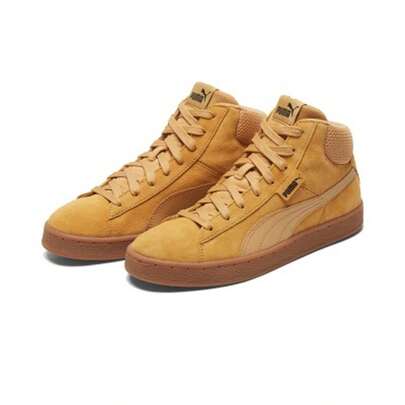 Puma Zapatos deportivos casuales de media caña con cordones, zapatillas retro unisex