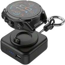Portable charger for Garmin watches - Suitable for various models with 1200 mAh capacity - como en la foto - Ver 2