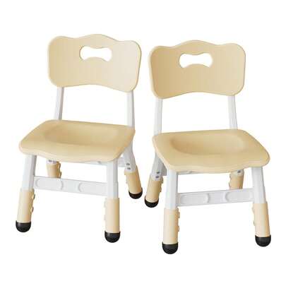 2-Pack Kids Chairs, 3-Level Height Adjustable Toddler Chair For Ages 2-6, Plastic Children's Chairs For Home, Classroom, Indoor Use