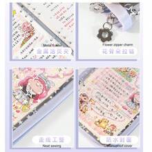 A5 Sticker Collection & Organization Binder Set, Large Capacity PU Leather Transparent Sticker Album With Zipper, Double-Sided Storage, Suitable For Diaries, Scrapbooks, Planners, Etc. - Multicolor - View 3