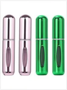 1个/2个/3个/4个/5个装 5毫升便携式迷你香水可填充喷雾瓶，配有香水泵头，适合旅行和户外使用