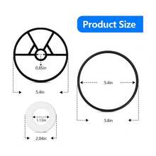 Spider Seal Compatible With Hayward Vari-Flo Valve SP0714T And SPX0714CA - Replacement Part For Swimming Pool Sand Filter