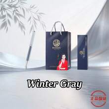 1pc Metal Business Ballpoint Pen With Gift Box & Bag, Suitable For Men & Women, Birthday Gift - Late Winter Gray - View 2