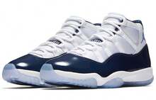 Air Jordan 11 Retro 'Win Like '82' White Midnight-Navy-University-Blue Sneakers Men 378037-123 - Multicolor - View 3