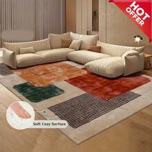 Thảm trải sàn cao cấp dày và chắc chắn | Phiên bản giả len, được làm từ chất liệu cao cấp dày dặn, mật độ cao, tay nghề tinh xảo, kết cấu mềm mại, họa tiết độc đáo phù hợp với mọi phong cách trang trí nhà cửa. - Nhiều màu - Xem 16